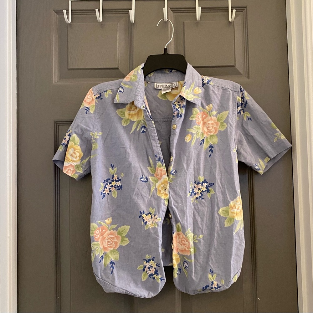 Blue Floral Matching Set - Picture 2 of 7